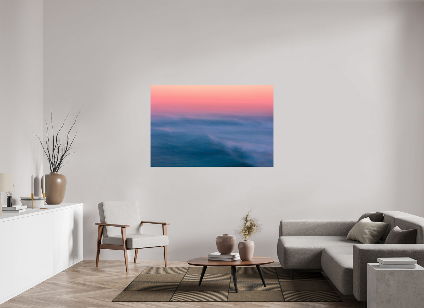 60 x 40″, ChromaLuxe HD Metal Print Unfolding Strength