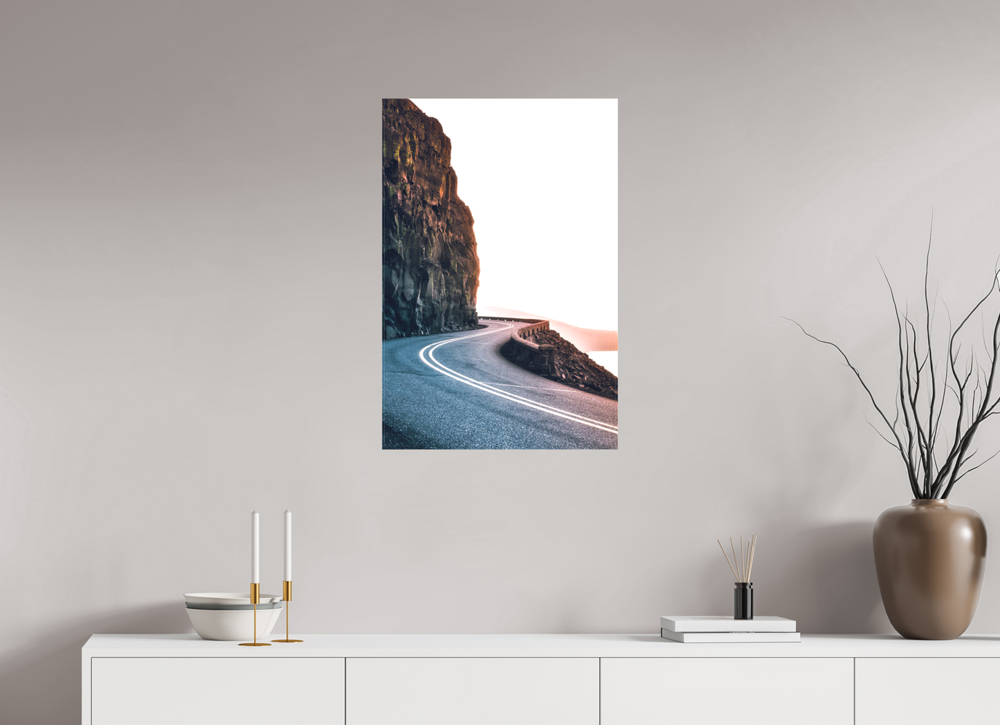 20 x 30″, Matte Canvas on Stretcher Frame Simplicity