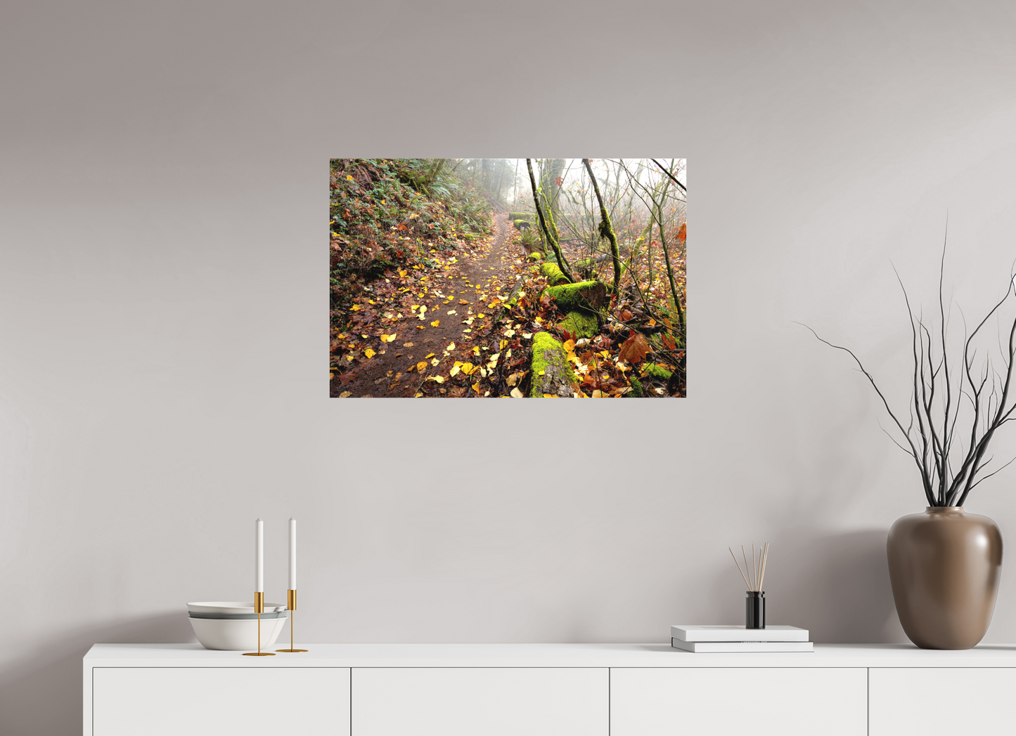 30 x 20″, Matte Canvas on Stretcher Frame Post Canyon