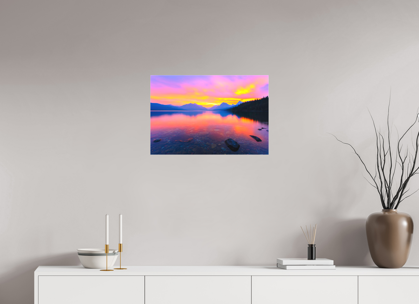 24 x 16″, Matte Canvas on Stretcher Frame Love at first sight