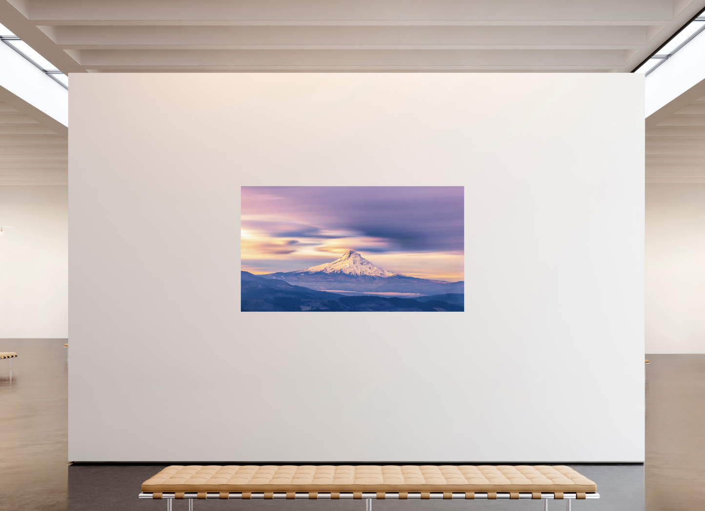 80 x 45″, ChromaLuxe HD Metal Print Where Time Flows