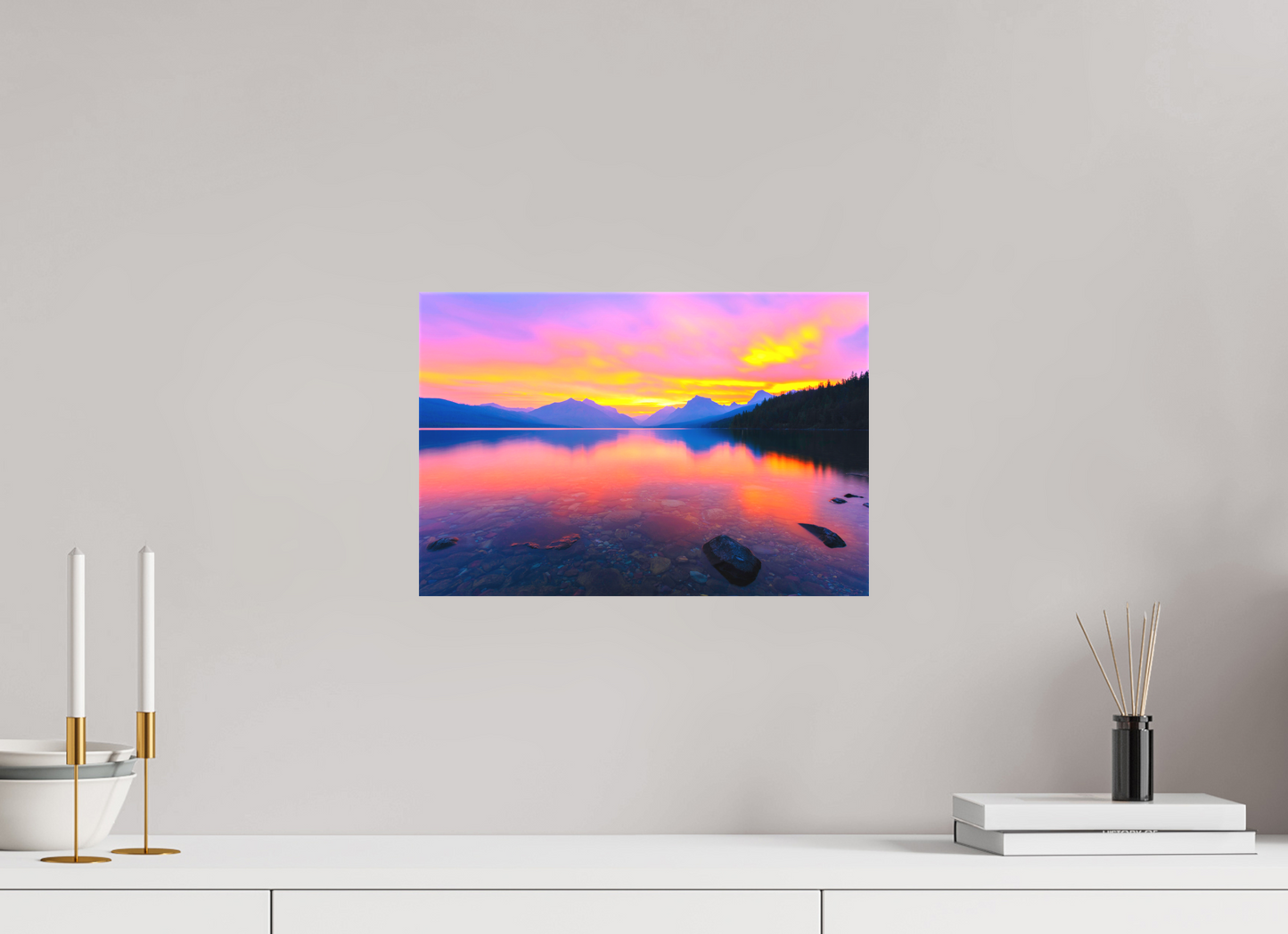 15 x 10″, Matte Canvas on Stretcher Frame Love at first sight