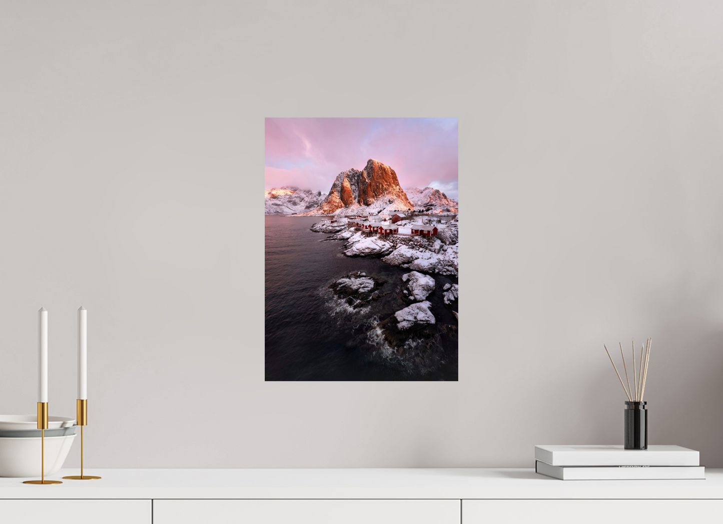 12 x 16.4″, Fine Art Print Hamnøy Norway
