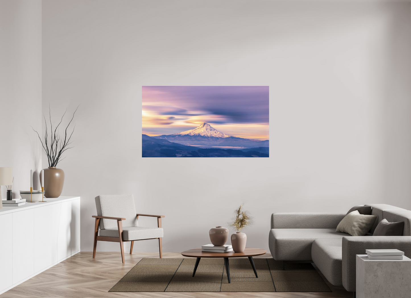 64 x 36″, ChromaLuxe HD Metal Print Where Time Flows