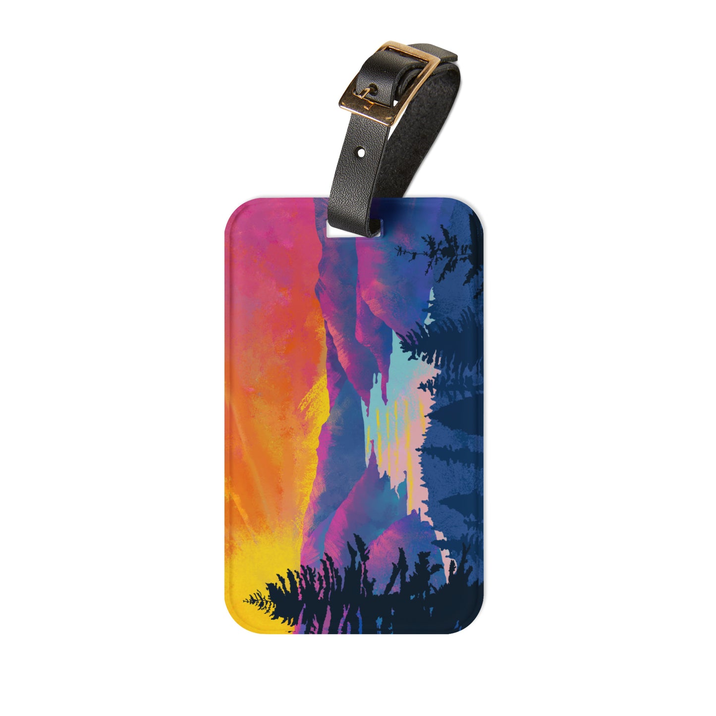 Columbia Gorge Luggage Tag featuring the Moments of Magic fine art design by Orolume Gallery