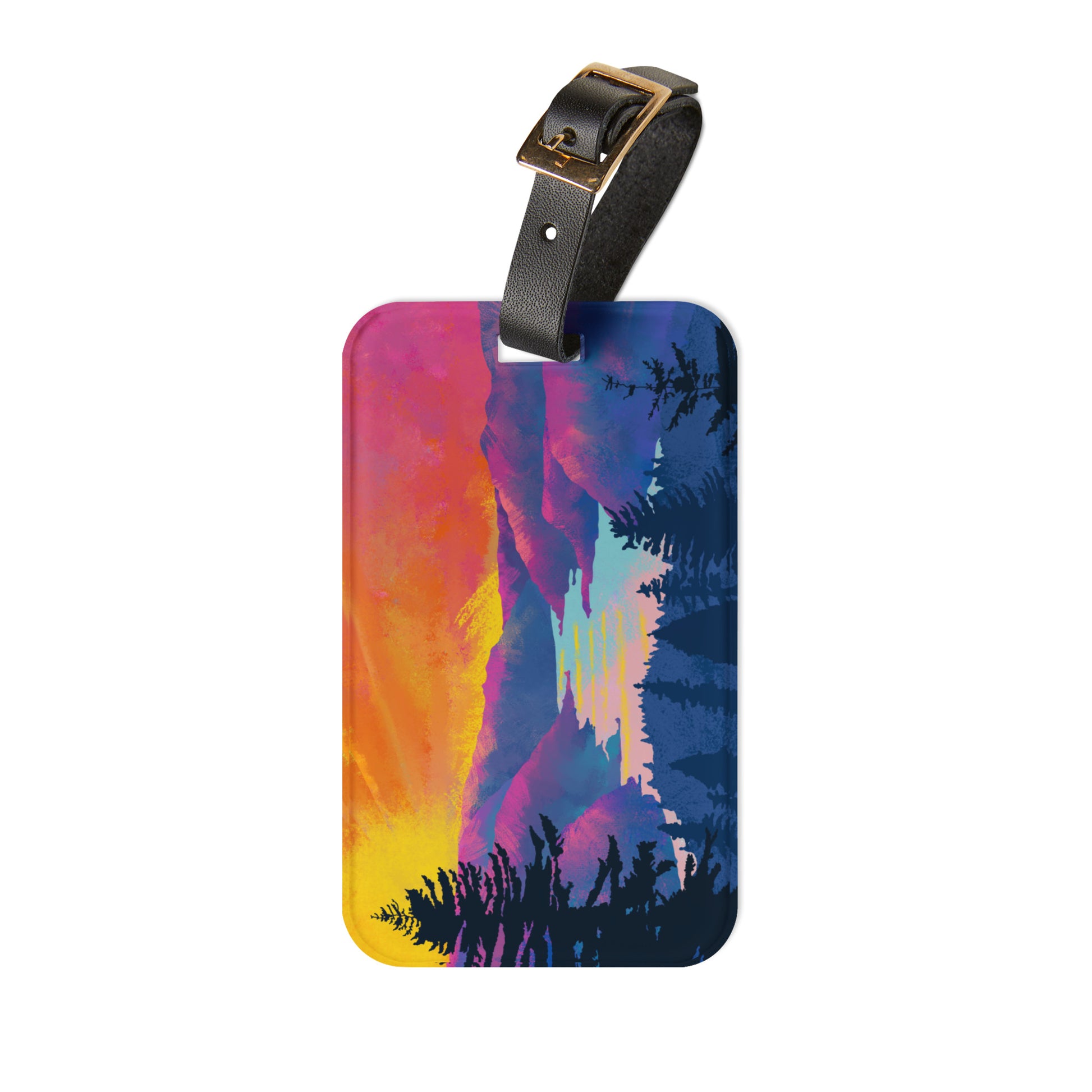 Columbia Gorge Luggage Tag featuring the Moments of Magic fine art design by Orolume Gallery
